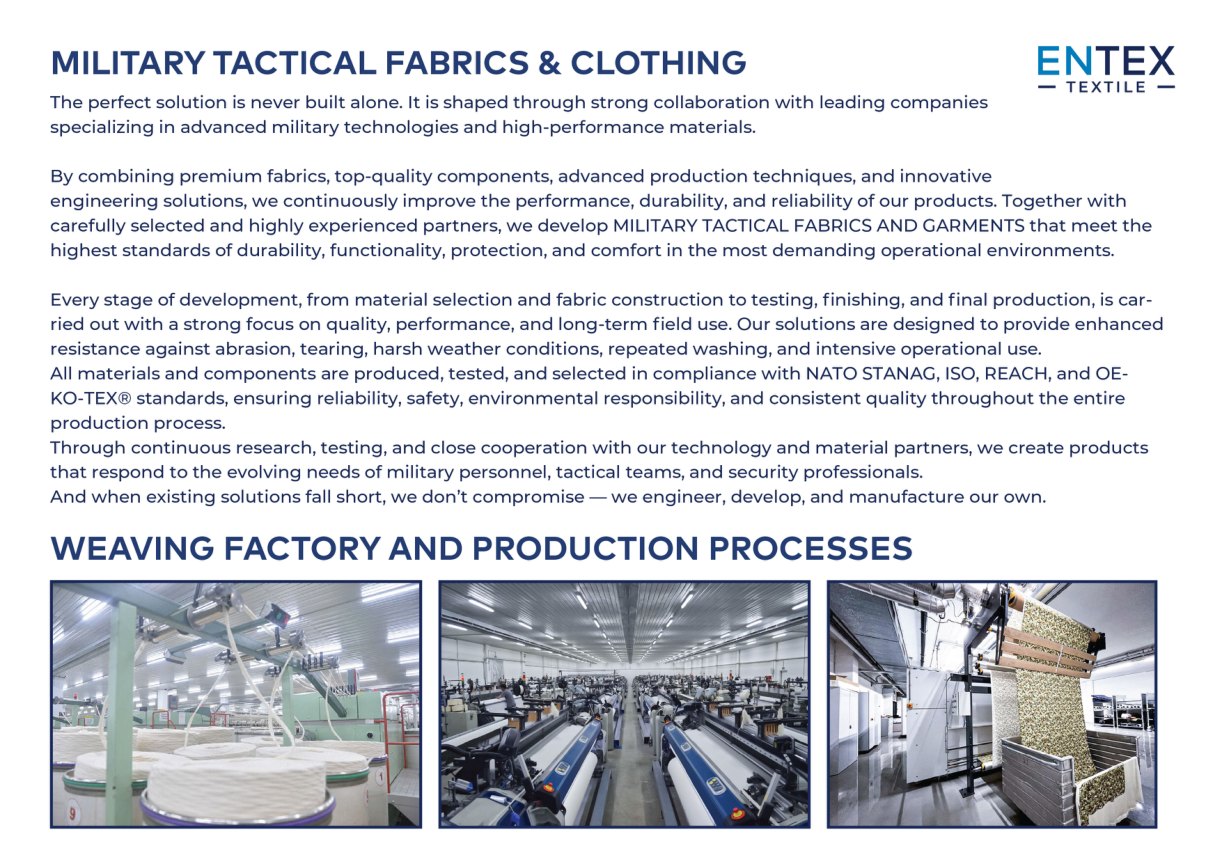 Military & Tactical Textiles